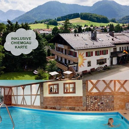 Hotel Alpensonne Ruhpolding Chiemgau Karte Екстериор снимка